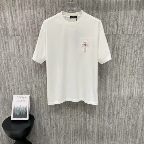 Cheap Chrome Hearts T-Shirts Short Sleeved For Unisex #1430090 Replica Wholesale [$42.00 USD] [ITEM#1430090] on Replica Chrome Hearts T-Shirts