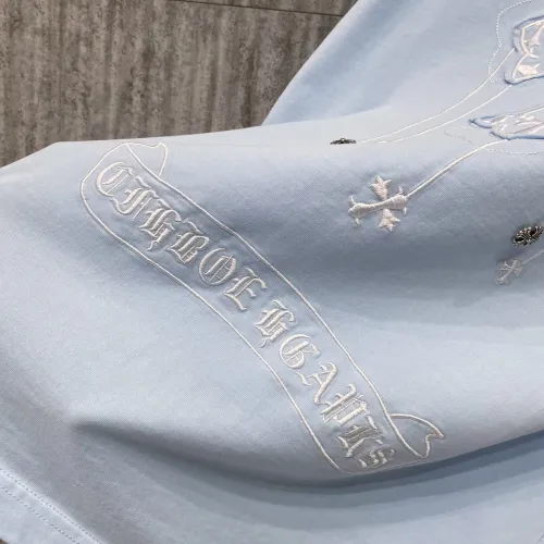 Cheap Chrome Hearts T-Shirts Short Sleeved For Unisex #1430092 Replica Wholesale [$42.00 USD] [ITEM#1430092] on Replica Chrome Hearts T-Shirts