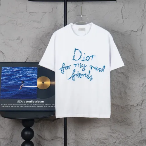 Christian Dior T-Shirts Short Sleeved For Unisex #1430127