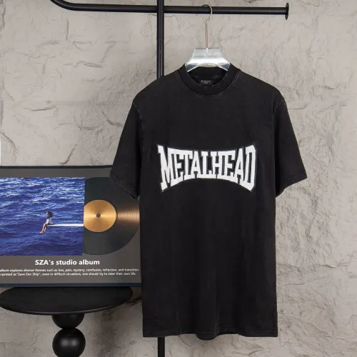 Cheap Balenciaga T-Shirts Short Sleeved For Unisex #1430135 Replica Wholesale [$40.00 USD] [ITEM#1430135] on Replica Balenciaga T-Shirts