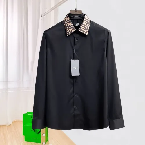 Fendi Shirts Long Sleeved For Men #1430140