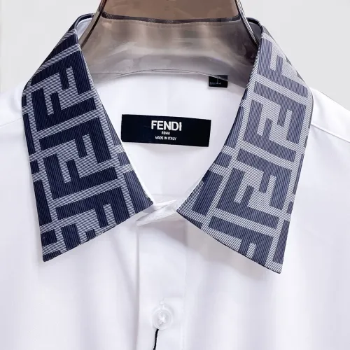 Cheap Fendi Shirts Long Sleeved For Men #1430141 Replica Wholesale [$80.00 USD] [ITEM#1430141] on Replica Fendi Shirts