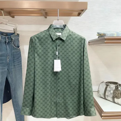 Gucci Shirts Long Sleeved For Men #1430142