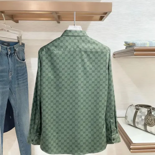Cheap Gucci Shirts Long Sleeved For Men #1430142 Replica Wholesale [$80.00 USD] [ITEM#1430142] on Replica Gucci Shirts