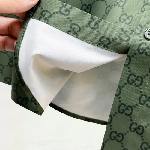 Cheap Gucci Shirts Long Sleeved For Men #1430142 Replica Wholesale [$80.00 USD] [ITEM#1430142] on Replica Gucci Shirts