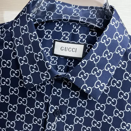 Cheap Gucci Shirts Long Sleeved For Men #1430144 Replica Wholesale [$80.00 USD] [ITEM#1430144] on Replica Gucci Shirts