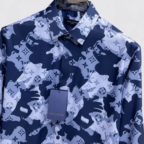 Cheap Louis Vuitton LV Shirts Long Sleeved For Men #1430152 Replica Wholesale [$80.00 USD] [ITEM#1430152] on Replica Louis Vuitton LV Shirts