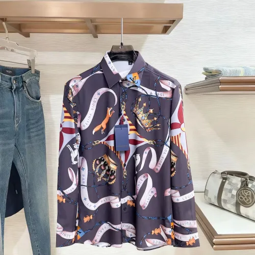 Louis Vuitton LV Shirts Long Sleeved For Men #1430153