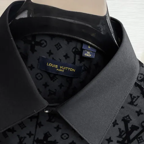 Cheap Louis Vuitton LV Shirts Long Sleeved For Men #1430155 Replica Wholesale [$80.00 USD] [ITEM#1430155] on Replica Louis Vuitton LV Shirts