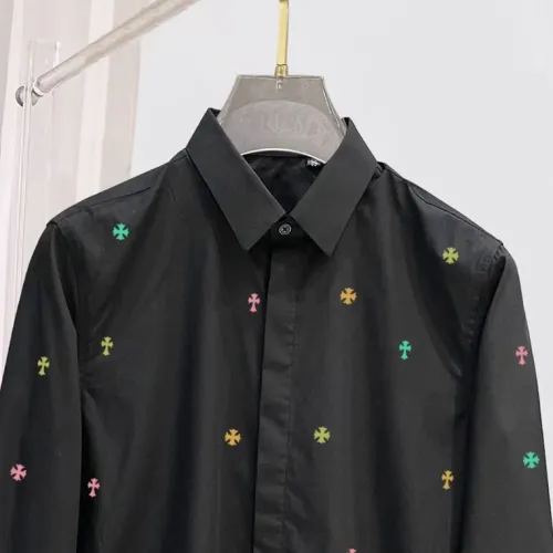 Cheap Chrome Hearts Shirts Long Sleeved For Men #1430170 Replica Wholesale [$72.00 USD] [ITEM#1430170] on Replica Chrome Hearts Shirts