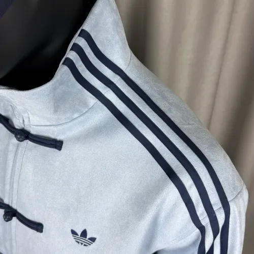 Cheap Adidas Jackets Long Sleeved For Unisex #1430251 Replica Wholesale [$56.00 USD] [ITEM#1430251] on Replica Adidas Jackets
