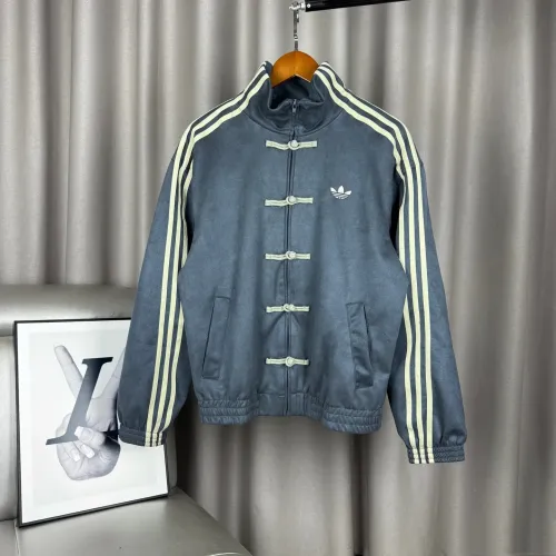 Cheap Adidas Jackets Long Sleeved For Unisex #1430252 Replica Wholesale [$56.00 USD] [ITEM#1430252] on Replica Adidas Jackets