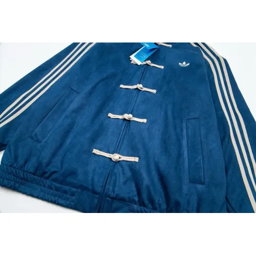 Cheap Adidas Jackets Long Sleeved For Unisex #1430253 Replica Wholesale [$56.00 USD] [ITEM#1430253] on Replica Adidas Jackets