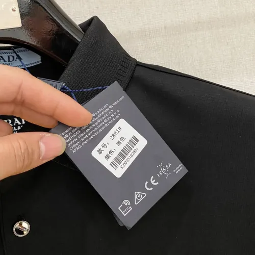 Cheap Prada T-Shirts Short Sleeved For Men #1430258 Replica Wholesale [$80.00 USD] [ITEM#1430258] on Replica Prada T-Shirts
