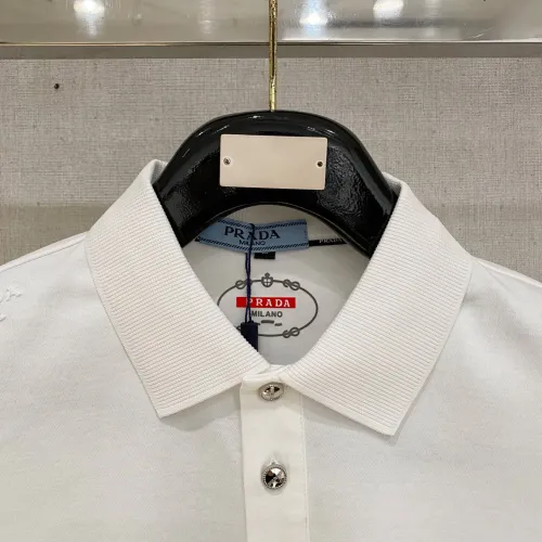 Cheap Prada T-Shirts Short Sleeved For Men #1430259 Replica Wholesale [$80.00 USD] [ITEM#1430259] on Replica Prada T-Shirts