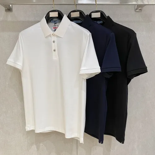 Cheap Prada T-Shirts Short Sleeved For Men #1430261 Replica Wholesale [$80.00 USD] [ITEM#1430261] on Replica Prada T-Shirts