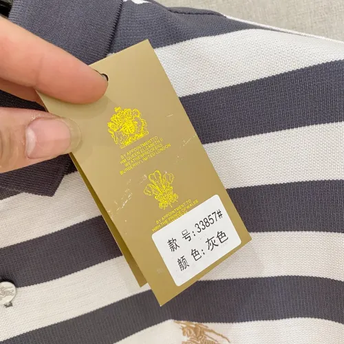 Cheap Burberry T-Shirts Short Sleeved For Men #1430264 Replica Wholesale [$80.00 USD] [ITEM#1430264] on Replica Burberry T-Shirts