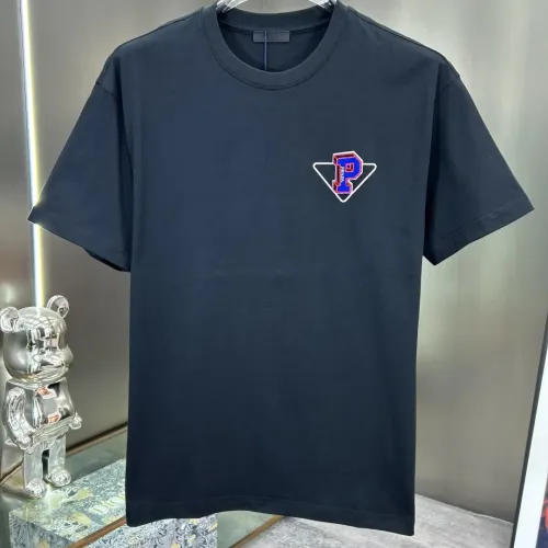Cheap Prada T-Shirts Short Sleeved For Unisex #1430285 Replica Wholesale [$64.00 USD] [ITEM#1430285] on Replica Prada T-Shirts