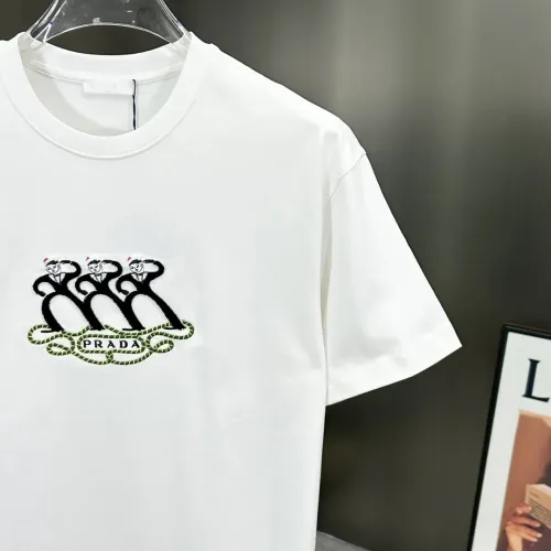 Cheap Prada T-Shirts Short Sleeved For Unisex #1430286 Replica Wholesale [$64.00 USD] [ITEM#1430286] on Replica Prada T-Shirts