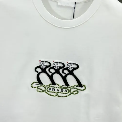 Cheap Prada T-Shirts Short Sleeved For Unisex #1430286 Replica Wholesale [$64.00 USD] [ITEM#1430286] on Replica Prada T-Shirts