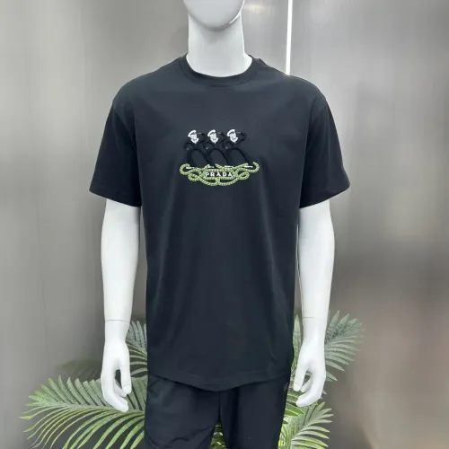 Cheap Prada T-Shirts Short Sleeved For Unisex #1430287 Replica Wholesale [$64.00 USD] [ITEM#1430287] on Replica Prada T-Shirts
