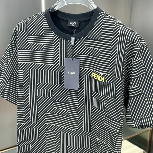 Cheap Fendi T-Shirts Short Sleeved For Unisex #1430298 Replica Wholesale [$64.00 USD] [ITEM#1430298] on Replica Fendi T-Shirts