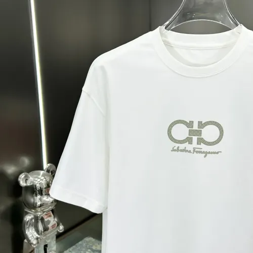 Cheap Salvatore Ferragamo T-Shirts Short Sleeved For Men #1430333 Replica Wholesale [$56.00 USD] [ITEM#1430333] on Replica Salvatore Ferragamo T-Shirts