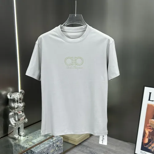 Cheap Salvatore Ferragamo T-Shirts Short Sleeved For Men #1430334 Replica Wholesale [$56.00 USD] [ITEM#1430334] on Replica Salvatore Ferragamo T-Shirts