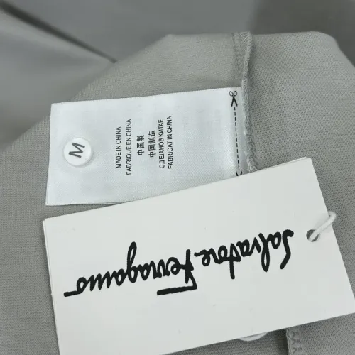 Cheap Salvatore Ferragamo T-Shirts Short Sleeved For Men #1430334 Replica Wholesale [$56.00 USD] [ITEM#1430334] on Replica Salvatore Ferragamo T-Shirts