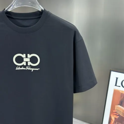 Cheap Salvatore Ferragamo T-Shirts Short Sleeved For Men #1430335 Replica Wholesale [$56.00 USD] [ITEM#1430335] on Replica Salvatore Ferragamo T-Shirts