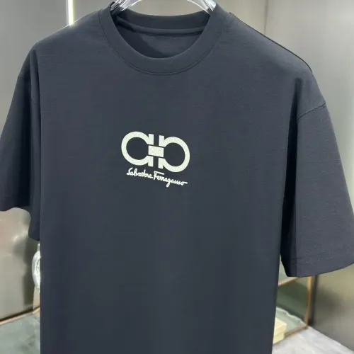 Cheap Salvatore Ferragamo T-Shirts Short Sleeved For Men #1430335 Replica Wholesale [$56.00 USD] [ITEM#1430335] on Replica Salvatore Ferragamo T-Shirts