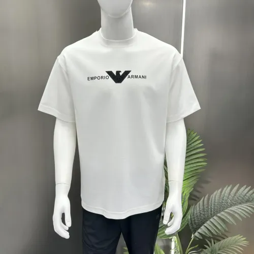 Cheap Armani T-Shirts Short Sleeved For Men #1430336 Replica Wholesale [$56.00 USD] [ITEM#1430336] on Replica Armani T-Shirts