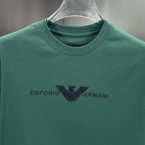 Cheap Armani T-Shirts Short Sleeved For Men #1430337 Replica Wholesale [$56.00 USD] [ITEM#1430337] on Replica Armani T-Shirts