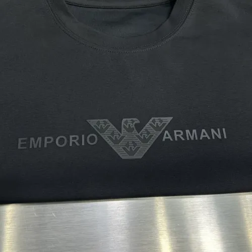 Cheap Armani T-Shirts Short Sleeved For Men #1430338 Replica Wholesale [$56.00 USD] [ITEM#1430338] on Replica Armani T-Shirts