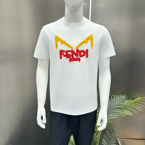 Cheap Fendi T-Shirts Short Sleeved For Unisex #1430357 Replica Wholesale [$64.00 USD] [ITEM#1430357] on Replica Fendi T-Shirts