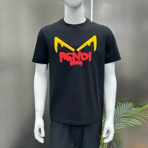 Cheap Fendi T-Shirts Short Sleeved For Unisex #1430358 Replica Wholesale [$64.00 USD] [ITEM#1430358] on Replica Fendi T-Shirts