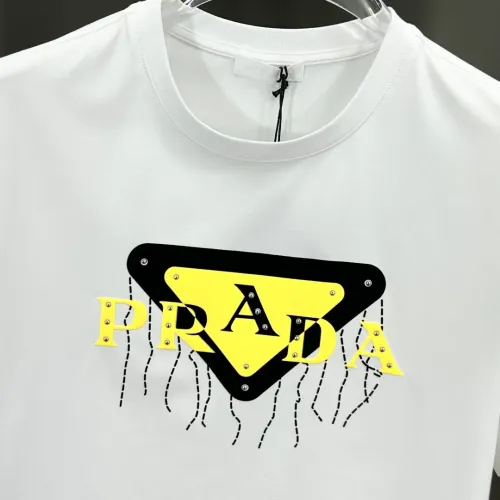 Cheap Prada T-Shirts Short Sleeved For Unisex #1430361 Replica Wholesale [$64.00 USD] [ITEM#1430361] on Replica Prada T-Shirts