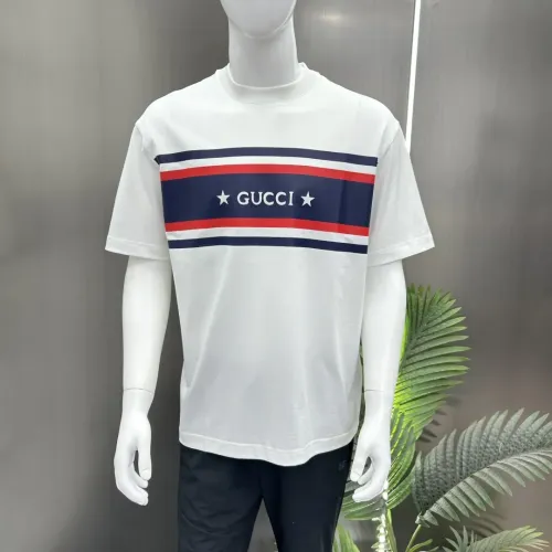 Cheap Gucci T-Shirts Short Sleeved For Men #1430375 Replica Wholesale [$82.00 USD] [ITEM#1430375] on Replica Gucci T-Shirts