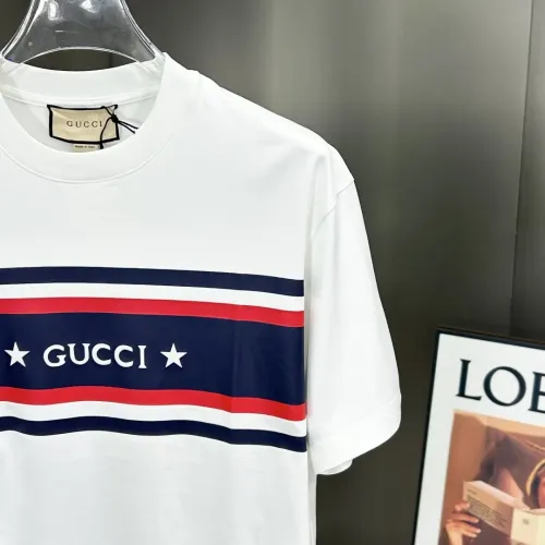 Cheap Gucci T-Shirts Short Sleeved For Men #1430375 Replica Wholesale [$82.00 USD] [ITEM#1430375] on Replica Gucci T-Shirts