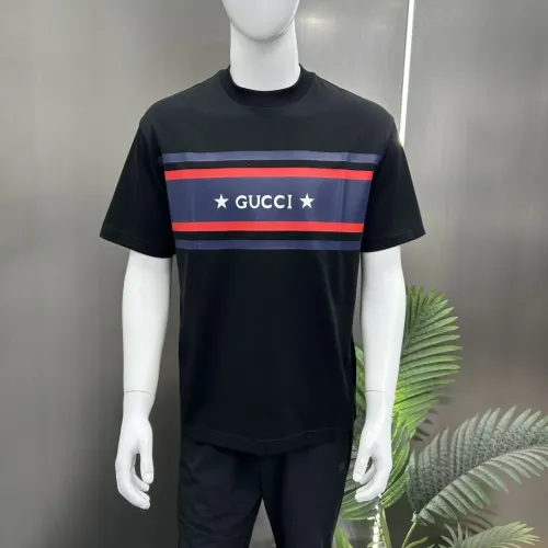 Cheap Gucci T-Shirts Short Sleeved For Men #1430376 Replica Wholesale [$82.00 USD] [ITEM#1430376] on Replica Gucci T-Shirts