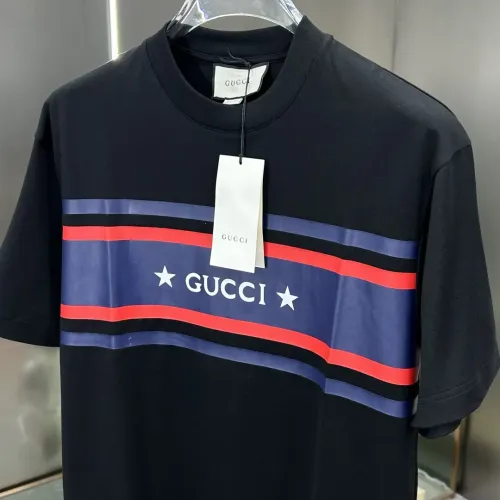 Cheap Gucci T-Shirts Short Sleeved For Men #1430376 Replica Wholesale [$82.00 USD] [ITEM#1430376] on Replica Gucci T-Shirts