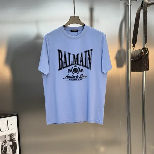 Balmain T-Shirts Short Sleeved For Men #1430384
