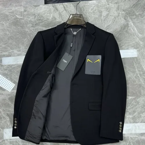 Cheap Fendi Jackets Long Sleeved For Men #1430391 Replica Wholesale [$130.00 USD] [ITEM#1430391] on Replica Fendi Jackets