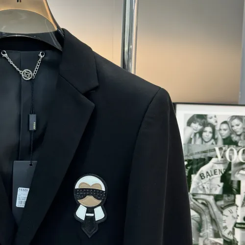 Cheap Fendi Jackets Long Sleeved For Men #1430409 Replica Wholesale [$130.00 USD] [ITEM#1430409] on Replica Fendi Jackets