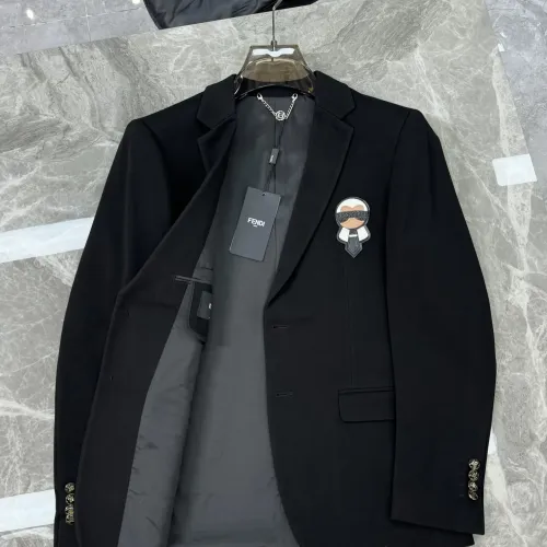 Cheap Fendi Jackets Long Sleeved For Men #1430409 Replica Wholesale [$130.00 USD] [ITEM#1430409] on Replica Fendi Jackets