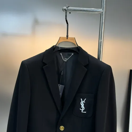 Cheap Yves Saint Laurent YSL Jackets Long Sleeved For Men #1430413 Replica Wholesale [$130.00 USD] [ITEM#1430413] on Replica Yves Saint Laurent YSL Jackets