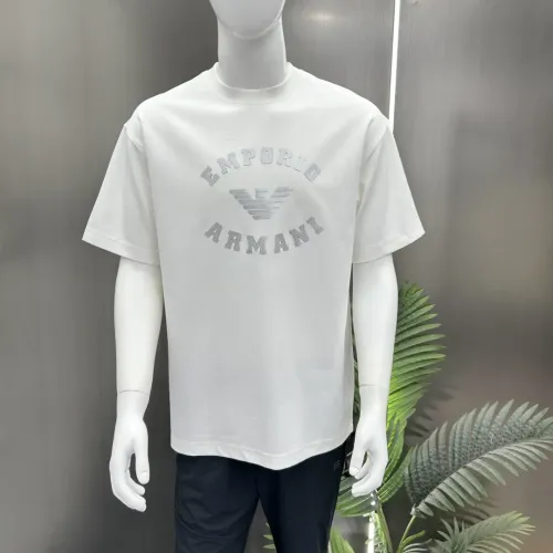 Cheap Armani T-Shirts Short Sleeved For Men #1430424 Replica Wholesale [$56.00 USD] [ITEM#1430424] on Replica Armani T-Shirts