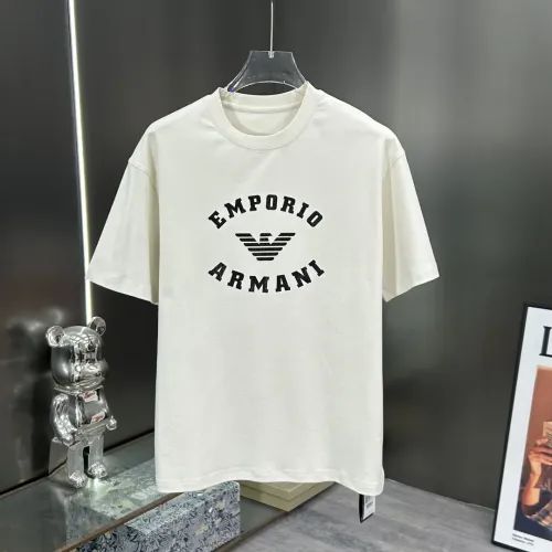 Cheap Armani T-Shirts Short Sleeved For Men #1430425 Replica Wholesale [$56.00 USD] [ITEM#1430425] on Replica Armani T-Shirts