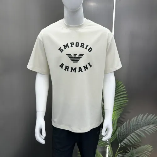 Cheap Armani T-Shirts Short Sleeved For Men #1430425 Replica Wholesale [$56.00 USD] [ITEM#1430425] on Replica Armani T-Shirts