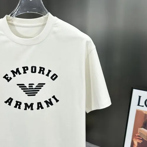 Cheap Armani T-Shirts Short Sleeved For Men #1430425 Replica Wholesale [$56.00 USD] [ITEM#1430425] on Replica Armani T-Shirts